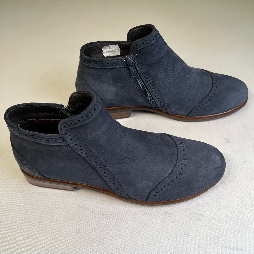 NAOT Women's Nefasi Ankle Boot blue Sz 7 barely worn at all these are gorgeous - Picture 4 of 12